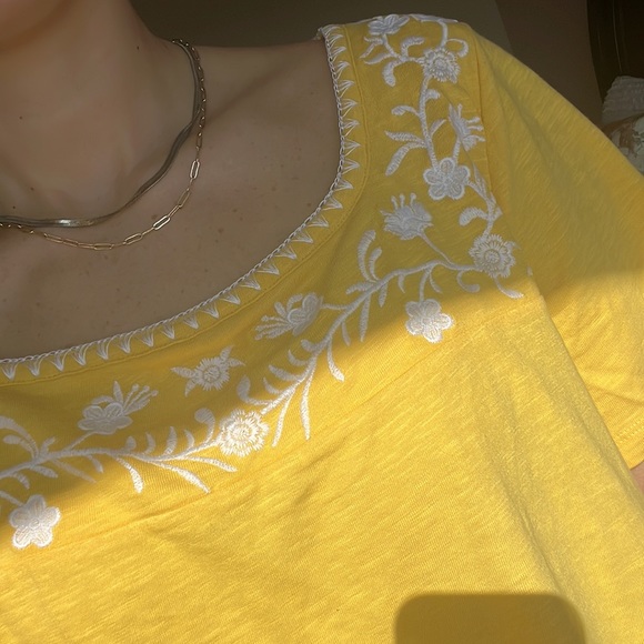 Talbots short sleeve shirt size 1x - Picture 7 of 10